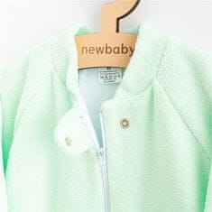 NEW BABY Otroška frotirna spalna vreča medvedek mint - 92 (18-24m)