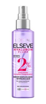 shumee Loreal Elseve Hyaluron Plump 2% vlažilni in polnilni serum za dehidrirane lase 150 ml