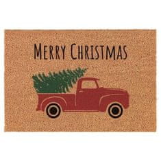 Rayher.	 Predpražnik 40x60cm, Merry Christmas truck