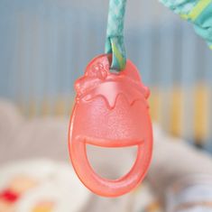 Bright Starts Winnie the Pooh Dots &amp; Hunny Vibracijski ležalnik 0 m +, do 9 kg