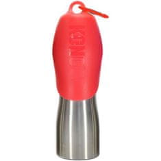 KONG Potovalna steklenica H2O iz nerjavečega jekla 740ml rdeča