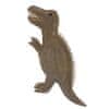 PafDog Dinosaurus Gerry Igrača za pse iz usnja in jute 30cm