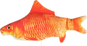 Flamingo Flounder Elektronska igrača za mačke Riba Oranžna 30cm