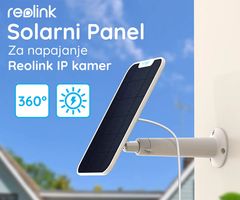 Reolink Solarni panel za napajanje kamer z dolžino kabla: 4m / Moč: 3,2W