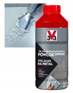 V33 Gel za odstranjevanje starih premazov s kovine 0,25 l