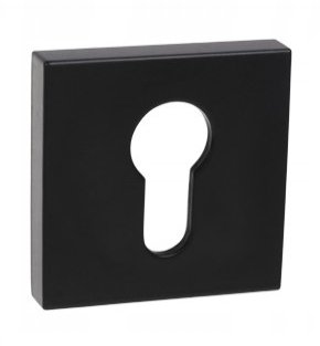 shumee Kvadratna spodnja plošča za vložek, mat črna PLT-26