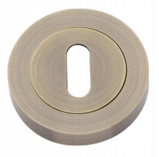 shumee Spodnja plošča PLT-24Z okrogla starinska medenina