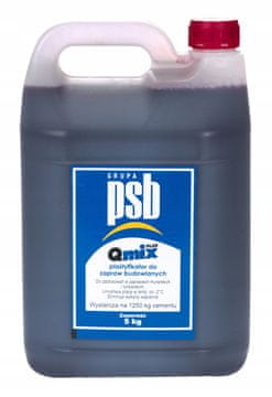 shumee Plastifikator za gradbene malte Qmix Plus 5 kg