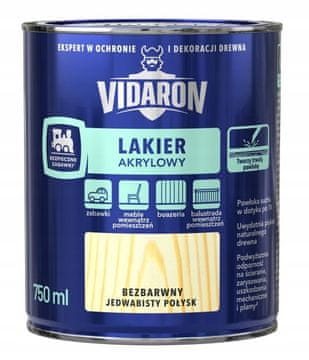 shumee Akrilni lak za les, prozoren, sijajni, 0,75 l