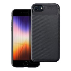 OEM CARBON PREMIUM etui za IPHONE 7 / 8 / SE 2020 / SE 2022 črn