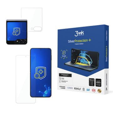 shumee Samsung Galaxy Z Flip 5 - 3mk SilverProtection+ zložena izdaja