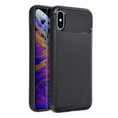 OEM CARBON PREMIUM etui za IPHONE X / XS črn
