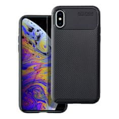 OEM CARBON PREMIUM etui za IPHONE X / XS črn