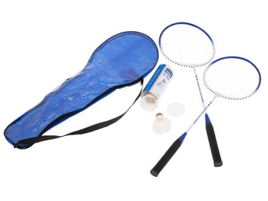 WOWO Loparji za badminton - komplet za badminton: loparji in žogice z vrečko