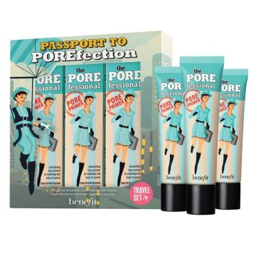 Benefit Potovalni set Passport to Porefection Porefessional Face Primer Trio 3 x 22 ml