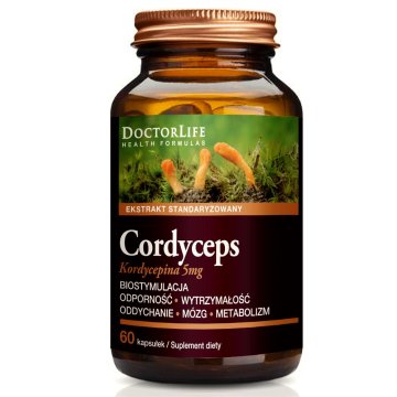 Prehransko dopolnilo Cordyceps 500 mg 60 kapsul
