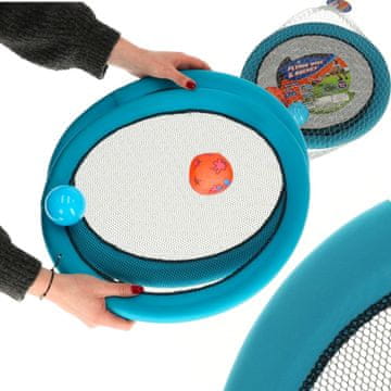 Ikonka Komplet za odbijanje na mrežnih paletah + 2 žogi