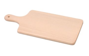 DURAmat Deska za rezanje 26,5x12x1,6cm les. z ročajem