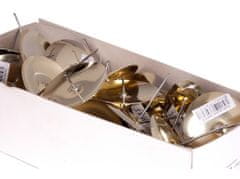 Kovinski svečnik 50 mm S15 z zlatim sijajem