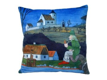 Blazina Josef Lada Waterman 25x25cm