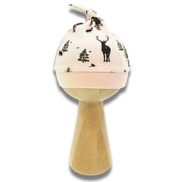 NICOL Otroška bombažna kapa Bambi - 68 (4-6m)