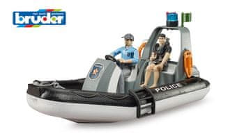 bworld - policijski čoln z utripajočo lučjo