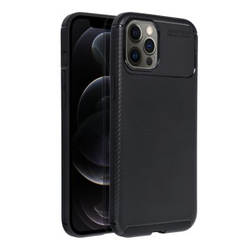 OEM CARBON PREMIUM etui za IPHONE 12 Pro Max črn