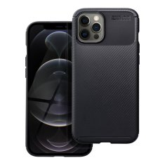 OEM CARBON PREMIUM etui za IPHONE 12 Pro Max črn