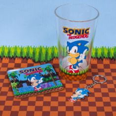 Fizz Creations Sonic kozarec, obesek za ključe in podstavek, 480 ml