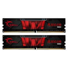 G.Skill Aegis pomnilnik (RAM), 32 GB (2x 16GB kit), DDR4, 2133 MHz, CL15, DIMM (F4-2133C15D-32GIS)