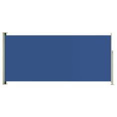 Vidaxl Zložljiva stranska tenda za teraso 140x300 cm modra