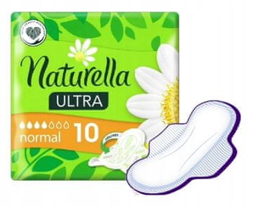 Procter & Gamble Vpojne blazinice Naturella Ultra Normal, 10 kosov