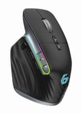 Gembird MUSG-RAGNAR-WRX900 RGB gaming črna ergonomska brezžična miška