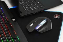 Gembird MUSG-RAGNAR-WRX900 RGB gaming črna ergonomska brezžična miška