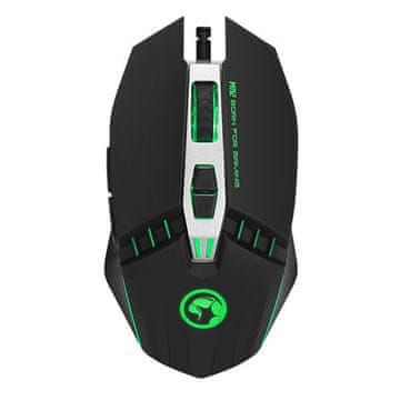 Marvo M112 game RGB črna igralna miška