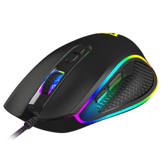 Modecom Volcano Veles RGB M-MC-VELES-100 črna igralna miška