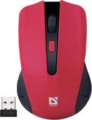 Defender Accura MM-935 rdeča brezžična miška