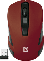 Defender MM-605 rdeča brezžična miška