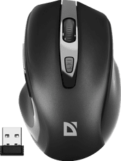 Defender PRIME MB-053 črna tiha brezžična miška