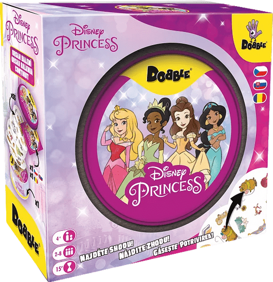 Blackfire Dobble Disneyjeve princese