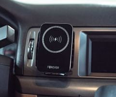 Forever MACH-100 magnetni avto nosilec/polnilec za telefon, 15 W brezžično polnjenje, 360° vrtenje