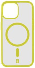 CellularLine MagPure ovitek za Apple iPhone 15, rumen (POPMAGIPH15L)