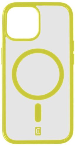 Cellularline zaščitni ovitek Pop Mag zadnji ovitek s podporo Magsafe za Apple iPhone 15, prozoren / roza POPMAGIPH15L