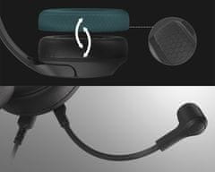 Genesis Radon 800 gaming slušalke, 7.1, mikrofon, LED, dodatne blazinice, torbica