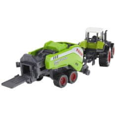 Nobo Kids Traktor kmetijskih strojev z balirko za slamo