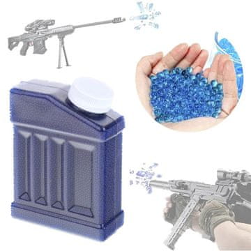Nobo Kids Hidrogelne vodne kroglice 7-8 mm za pištolo za rože 40000 kosov - modre