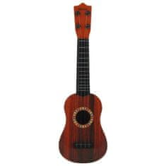 Nobo Kids Ukulele kitara za otroke Igra kocke - rjava