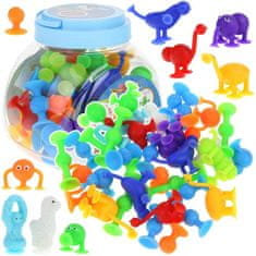 Nobo Kids Figurice iz silikonskih priseskov Construction Blocks