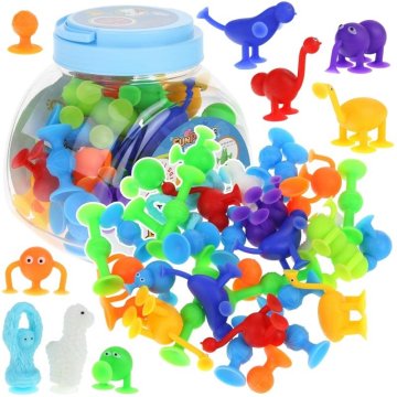 Nobo Kids Figurice iz silikonskih priseskov Construction Blocks