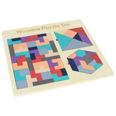 Nobo Kids Montessori Puzzle Lesene kocke Puzzle